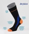 Dryarn® Short Bike Socks Black for Men
