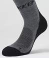 ThermoCool® Short Trekking Socks Grey Black for men