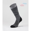 ThermoCool® Short Trekking Socks Grey Black for men