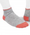sneaker viscose women socks grey
