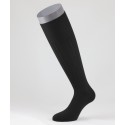Ribbed Winter Cotton Long Socks Black for men
