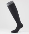 Ribbed Winter Cotton Long Socks Anthracite for men