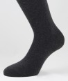 Cotton Cashmere Long Socks Anthracite for men