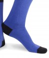 Ecotec® ecologic cotton men short socks blue grey