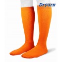 Long microfleece Dryarn® orange socks for women