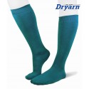 Long microfleece Dryarn® bluette socks for women