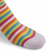 Striped Cotton Sneaker Socks white for Men